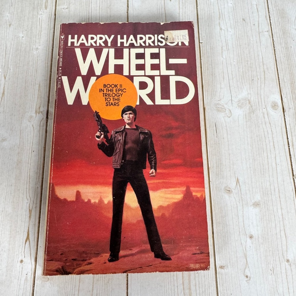 Wheelworld Harry Harrison 1981 2nd Printing To The Stars Science Fiction Bantam